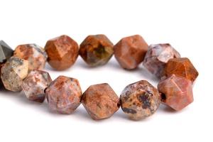 Perles d'Opale Verte Africaine 5-6MM, Taille Étoile Facettée, Qualité Supérieure, Pierres Précieuses Naturelles Authentiques, Lot en Gros de Perles Libres - Product Image 6