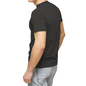 T-shirts personnalisés à manches longues en coton 100% écologique, impression par sublimation, vente en gros, été, hommes, service OEM avec logo personnalisé - Product Image 3
