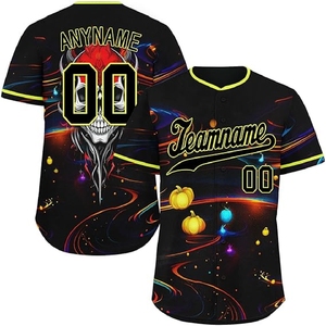 Maillot de baseball professionnel en sublimation, uniforme imprimé durable avec options de conception d'équipe personnalisées - Product Image 1