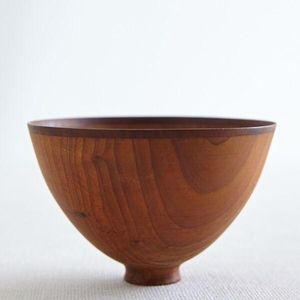 Tazón de Ensalada de Madera Ecológico Hecho a Mano, con Acabado Pulido, Diseño Clásico con Vetas Naturales, para Servir en la Cocina y en el Comedor - Product Image 6
