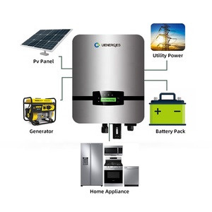 UIENERGIES Onduleur Offre Spéciale monophasé 5000w <span class=keywords><strong>soler</strong></span> stockage de l'énergie solaire onduleur hybride 5kw système solaire hybride - Product Image 2