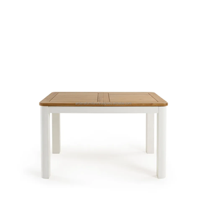 Ensemble de table à manger rectangulaire extensible en bois, design contemporain durable de style ferme, salle à manger moderne, appartement, école - Product Image 3