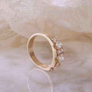 Anillo de Compromiso con Diamante Natural de Corte Cojín, Chapado en Oro de 18K con Rodio, Certificado por GIA, para Suministro de Joyería al por Mayor - Product Image 3