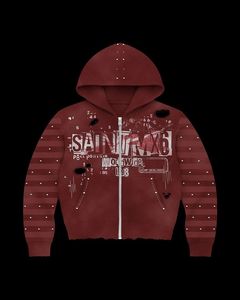 Sudadera Extra Grande Informal para Hombre, 100% Algodón, 350 g/m², Alta Calidad, Personalizable con Impresión Puff, Diseño de Líneas Negras, Hecho en Pakistán - Product Image 3