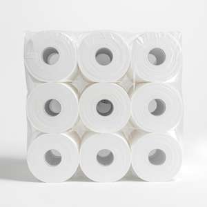 Rouleaux de papier toilette en pulpe de bambou doux et écologique de qualité supérieure, rouleaux standard Ruby Paper, vente en gros, fabricant OEM - Product Image 1
