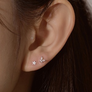 [W Island] Autocollant Bijou d'Oreille Fleur, Adhésif Transparent Imperméable Longue Durée (72h), WBL Glossy Muse Patch Bijou d'Acupression Auriculaire - Product Image 4