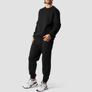 Sudadera de Alta Calidad de Manga Larga, Cuello Redondo, de Algodón, para Hombre, Invierno - Product Image 4