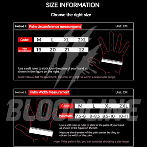 Bloodline Sporty Black Leather Cycling <b>Gloves</b> Wrist Length Breathable Unlined for Sports Four Seasons - Product Image 4