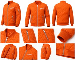Veste matelassée pour homme OEM ODM, logo personnalisé, manteau d'hiver léger, chaud, isolé, coupe-vent, décontracté, vente en gros - Product Image 6