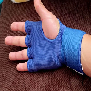 Gants de boxe élastiques pour poignets, gants d'entraînement de karaté, gants intérieurs rembourrés en mousse de gel, logo personnalisé, qualité professionnelle - Product Image 4