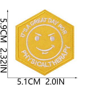 Badge thermocollant classique pour vêtements, chapeaux, sacs, décoration DIY, OEM ODM, faible MOQ, lavable, imperméable, qualité supérieure - Product Image 2