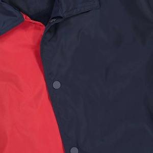 High Quality Two Tone Coaching Jacket For Adults Boys Water Resistant Plus Size <b>Coaches</b> Jackets Buttons Up Breathable Jackets - Product Image 3