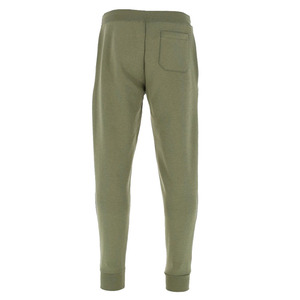 Pantalon de jogging décontracté pour homme, vert olive, taille élastique avec cordon de serrage, en coton tricoté mi-lourd, idéal pour l'automne - Product Image 6
