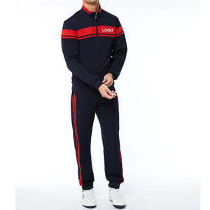 Tenues pour hommes en 2 pièces, ensembles décontractés d'été TROZER avec polo imprimé et survêtements respirants à manches courtes - Product Image 5