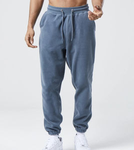 Pantalon de jogging pour homme, style moderne, tissu doux, coupe ajustée, taille élastique, pour la gym, les voyages et les activités quotidiennes - Product Image 1