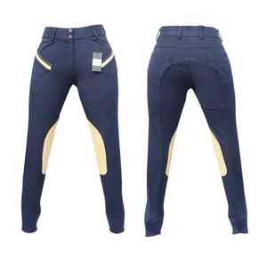 Collants d'équitation à ceinture contrastée pour un look sportif et une stabilité accrue du tronc, pantalons d'équitation - Product Image 6