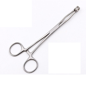Pinces à éponges en acier inoxydable, réutilisables, instrument chirurgical pour la chirurgie générale et l'utilisation en salle d'opération - Product Image 4
