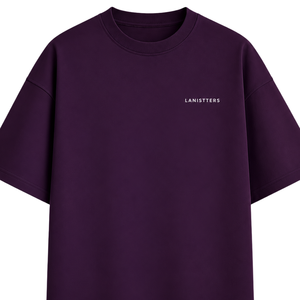 T-shirt Homme Oversize Col Rond Manches Courtes Épaules Tombantes Coupe Boxy Minimaliste Streetwear Vente en Gros Personnalisé Décontracté Tendance - Product Image 3