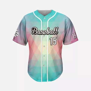Maillot de baseball et de softball personnalisable de haute qualité, respirant et personnalisé avec logo et nom, sublimation, vêtements de sport - Product Image 4