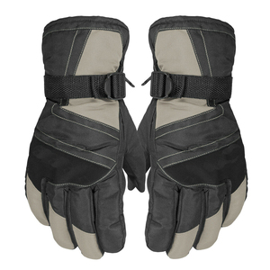 Gants de ski unisexes à doigts entiers, personnalisés, épais, chauds, imperméables, chauffants électriquement, compatibles avec les écrans tactiles, pour l'hiver - Product Image 3