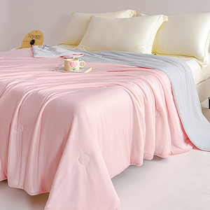Poliestere <span class=keywords><strong>leggero</strong></span> <span class=keywords><strong>piumino</strong></span> di raffreddamento per l'estate trapunta lavabile con doppio lato freddo fresco come il gelato per uso domestico o Hotel - Product Image 3
