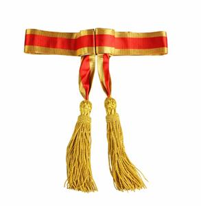 Ceinture de cérémonie décorative pour uniforme, accessoire de qualité supérieure - Product Image 1