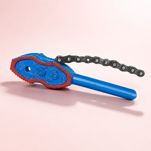 Clé à chaîne robuste pour tuyaux, clé à chaîne industrielle pour filtres à huile et raccords de tuyauterie, outil de réparation professionnel pour atelier de maintenance mécanique - Product Image 1