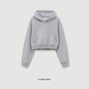 Sudadera Corta Deportiva Vintage a la Moda, Sudadera Corta de Alta Calidad para Mujer, Ajustada, de Color Sólido, de Manga Larga, Informal - Product Image 1