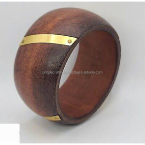 Pulseras de Madera de Diseño al por Mayor, Brazaletes de Madera Natural Tallada, Proveedor de Joyería Artesanal, Accesorios Ecológicos de Moda para Mujer - Product Image 4