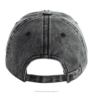 2025 OEM Envío de fábrica 100% Material de algodón alta calidad moda nuevo Unisex 6 paneles multicolor lavado gorras de béisbol de mezclilla - Product Image 5