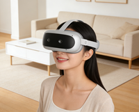Casque VR MR 6DOF avec contrôle gestuel et optique SLAM Pancake pour divertissement en réalité virtuelle à grande échelle et salles d'évasion