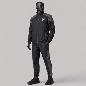 Ensemble de survêtement léger pour homme, coupe-vent, éco-responsable, athlétique, respirant, confortable, coupe régulière, haute performance - Product Image 1