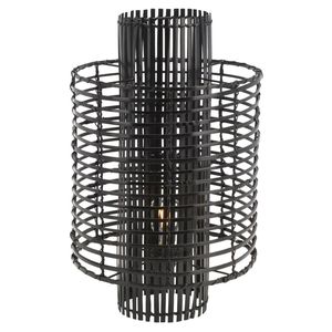 Lámpara de Mesa Minimalista Hecha a Mano de Bambú, Iluminación Decorativa para Sala de Estar, Cafetería y Espacio de Relajación - Product Image 1