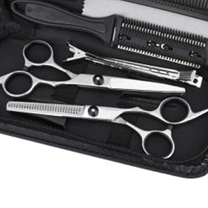 Ciseaux de Salon Professionnels pour Coiffure, Ciseaux à Effiler pour Barbiers, Ensemble de Ciseaux de Coiffure en Acier Inoxydable, Outil de Coiffage IMANS - Product Image 2