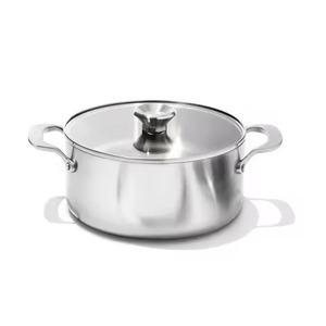Casserole de Luxe en Métal Isolée pour Plats Chauds, Design Élégant, Bol de Service pour Dîner, Cuisine - Product Image 5