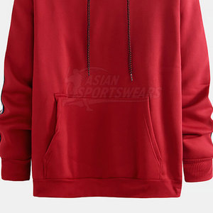 Nueva llegada, sudaderas con capucha para hombre de diseño minimalista y sencillo, color sólido, esenciales para el uso diario. - Product Image 4