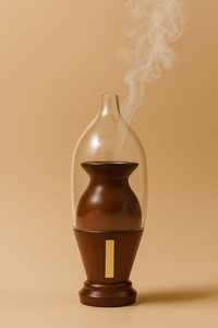 Quemador de aromaterapia cuadrado de madera para evaporación |   Quemador de Bakhoor para Aromatizar el Hogar |   Quemador de incienso indio de carbón vegetal para regalo - Product Image 6