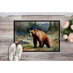 Felpudo de oso Kodiak, alfombra antideslizante, lavable, de pila baja, para entrada interior/exterior, 24H X 36W, alfombrilla para puerta Delantera - Product Image 2