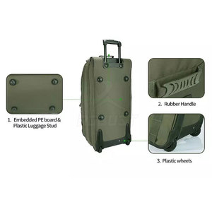 Bolsa de Viaje Ligera y Ecológica con Diseño Espacioso, Cierre de Cremallera, Capacidad de 20-36L para Ropa, Zapatos y Artículos Personales - Product Image 3