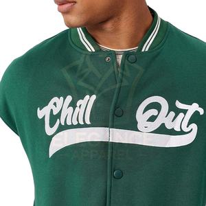 Por encargo al por mayor buen proveedor OEM última mejor calidad ropa de invierno bordado Streetwear College Baseball Varsity chaquetas - Product Image 3
