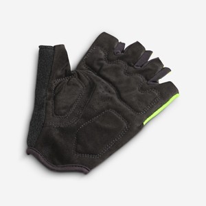 Road Cycling <b>Gloves</b> Half Finger Summer Non-Slip Unisex Neon Yellow Polyester Pull-On - Product Image 3