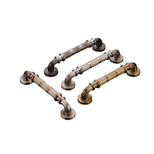 Poignée de porte droite élégante HI SAFE avec garantie d'un an, design moderne réglable pour portes intérieures résidentielles - Product Image 1