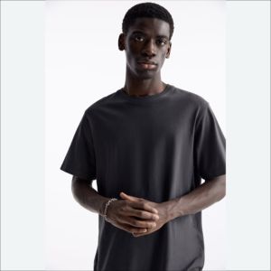 เสื้อยืดผู้ชายคุณภาพสูงแบบเรียบ 230gsm ไซส์ใหญ่พิเศษ เสื้อยืดผ้าฝ้ายหนา 300gsm พิมพ์ลายกราฟิก เสื้อยืดแฟชั่นที่ดีที่สุดสำหรับผู้ชาย - Product Image 5