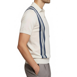 Camiseta Polo de Alta Calidad con Diseño Moderno y Personalizado para Hombre, Nueva Llegada, Manga Corta, Corte Ajustado - Product Image 3
