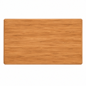 Mesa de Comedor Rectangular Minimalista de Teca con Patas Cónicas, Diseño Escandinavo, Duradera, Ecológica, Impermeable, Moderna y Estable para el Hogar - Product Image 4