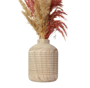 High Quality Wood Flower <b>Vase</b> Designer Interior Decorative Wooden Flower <b>Vase</b> At Lowest Price - Product Image 3