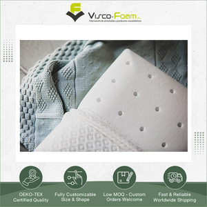 New Stock Arrival Superior Quality High Grade Perforated <b>Memory</b> Foam Filling Visco Baby <b>Pillow</b> from Spain Manufacturer - Product Image 5