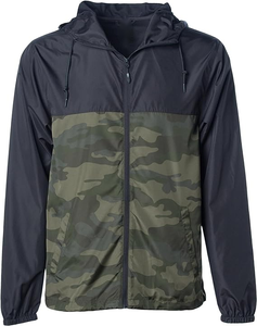 OEM Custom Blank <b>Thin</b> Nylon Vintage Retro Anorak Pullover Hoodie <b>Waterproof</b> Windbreaker <b>Jacket</b> for Men - Product Image 2