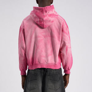 Sweat à capuche pour homme en polaire douce, orné de strass, avec poche kangourou, style streetwear décontracté, pièce de mode affirmée - Product Image 5