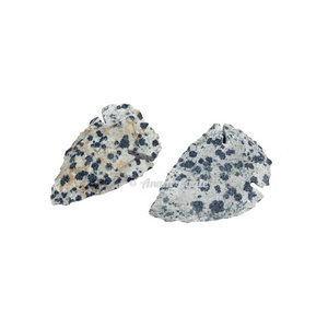 Vente en gros de pointes de flèche en verre marron pour bijoux tribaux décoratifs à usage spirituel et coffrets cadeaux pointes de flèche pour outils énergétiques de guérison - Product Image 2